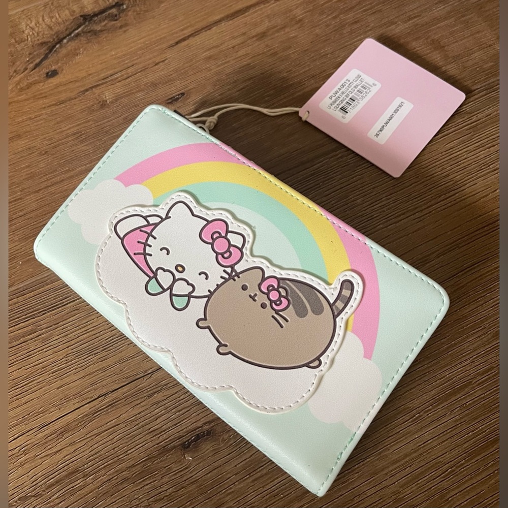 HELLO KITTY & PUSHEEN-NWT Faux Leather Wallet - Picture 13 of 13